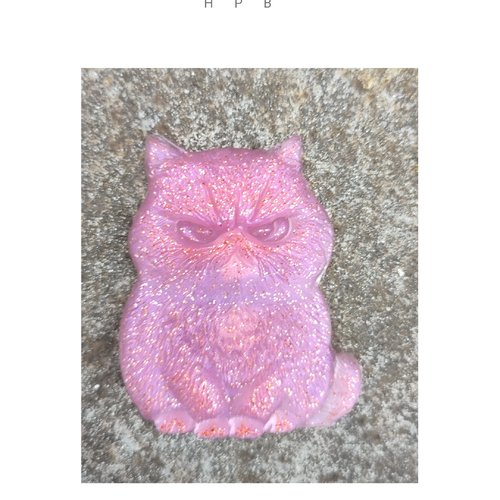 Magnet  chat en résine