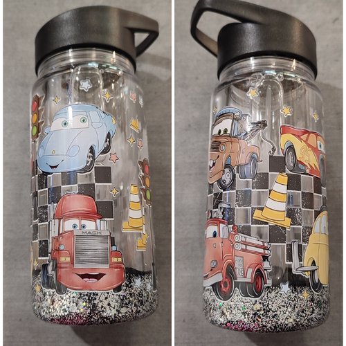 Gourde plastique double parois