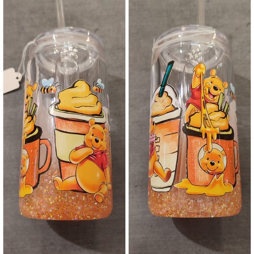 Gourde plastique double parois