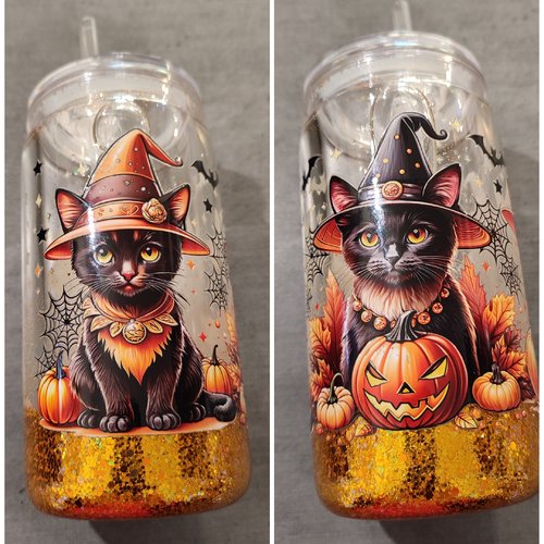 Gourde plastique double parois