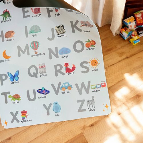 Abécédaire éducatif magnétique – apprendre les lettres en s’amusant