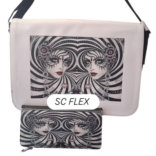 Sac à bandoulière et don porte monnaie