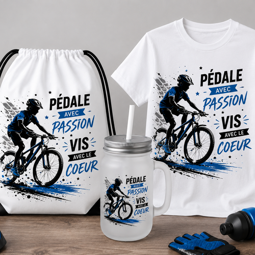 Sac, t-shirt,  mug personnalisé