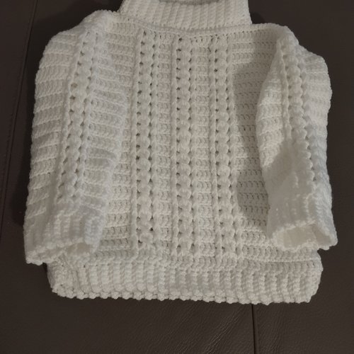 Pull au crochet