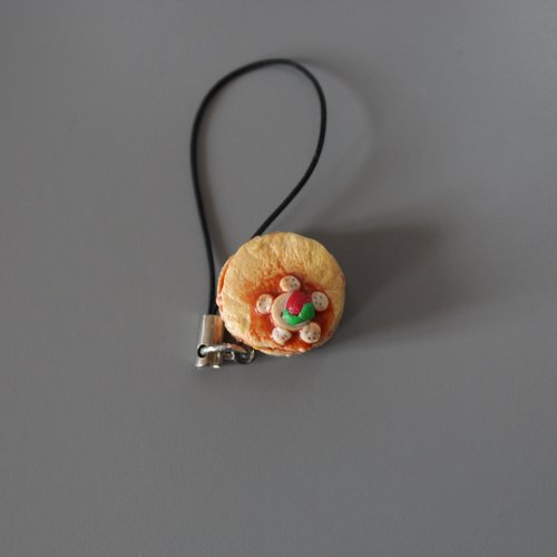 Bijou De Portable Gateau De Crepes Et Fruits Strap Decoration Trousse Dessert Sucre Gourmand Un Grand Marche