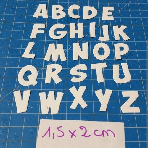  ensemble de découpe alphabet 