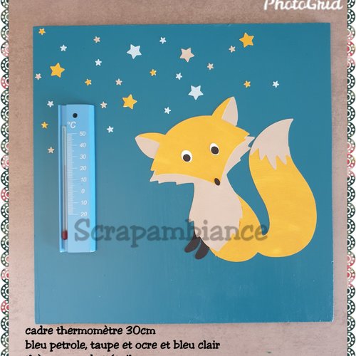 Cadre Thermometre Personnalise Thermometre Chambre Enfant Ou Bebe Personnalise Un Grand Marche