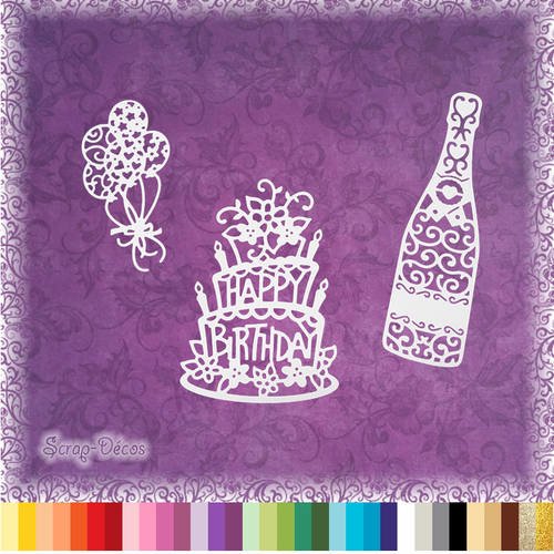 Des embellissements pour le scrapbooking