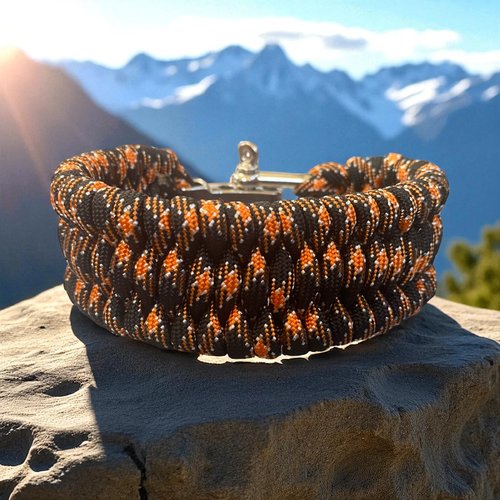 Bracelet de survie inspiré de harley davidson
