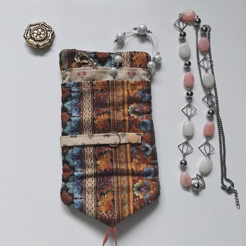 Mini pochette de voyage à bijoux