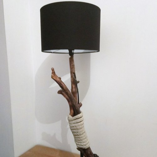 Lampe artisanale 3 branches