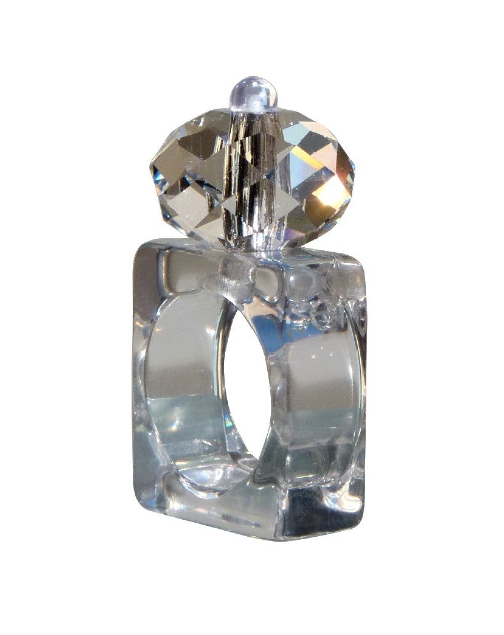 Bague cristal swarovski transparent Bague cristal swarovski transparent