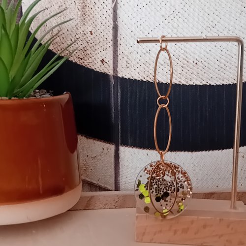 Petit cercle anis doré