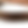 5m de fil marron aspect métallisé en polyester 0,8mm