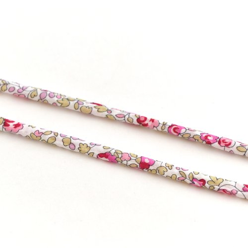 Cordon eloise rose 7015-c liberty of london 4-6 mm / au mètre