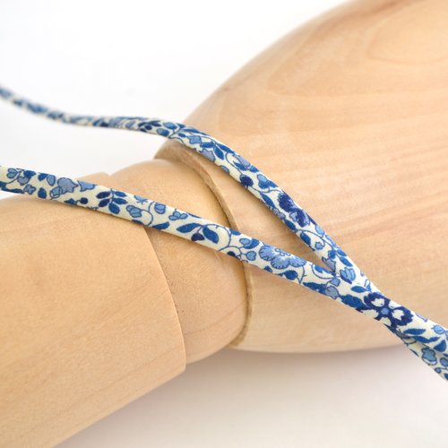 Cordon liberty katie and millie bleu / au mètre