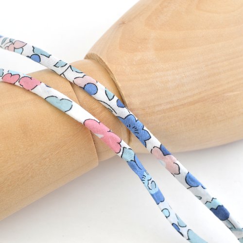 Cordon liberty betsy asagao 4-6 mm / au mètre