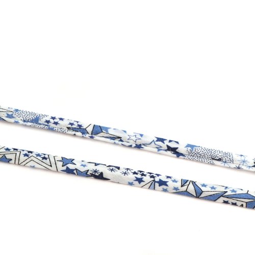 Cordon liberty adelajda bleu 4 mm  8031 / au mètre