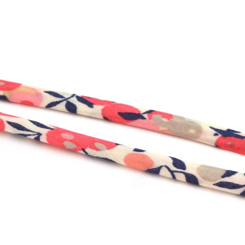Cordon liberty wiltshire pois de senteur rose 9009 / au mètre