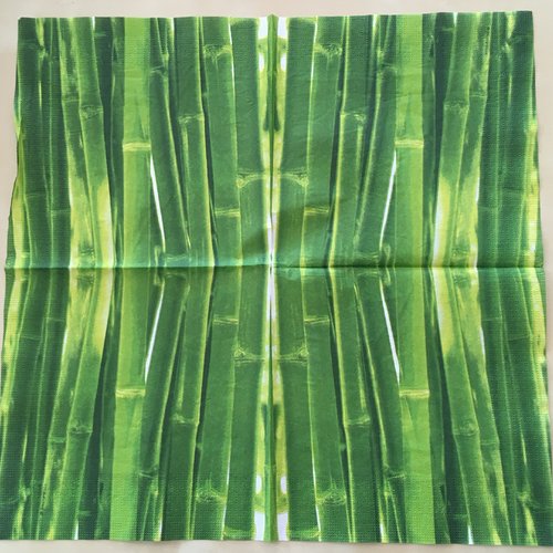 Serviette en papier «tiges de bambou»