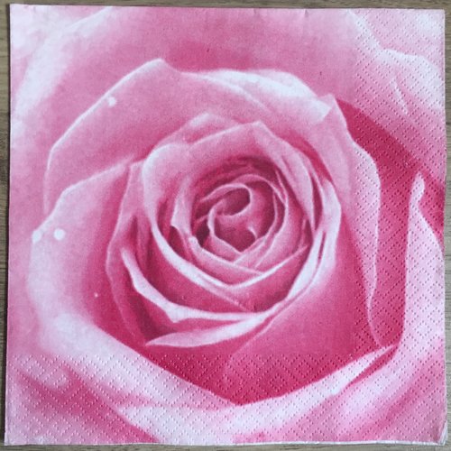 Serviette en papier «rose»