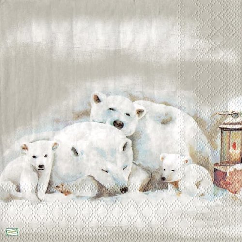 2 serviettes papier - autres animaux -2