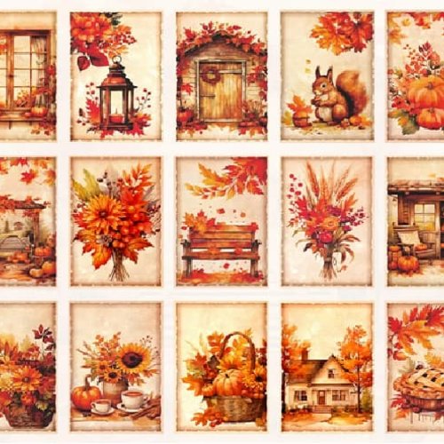 15 papiers décor automne-al2