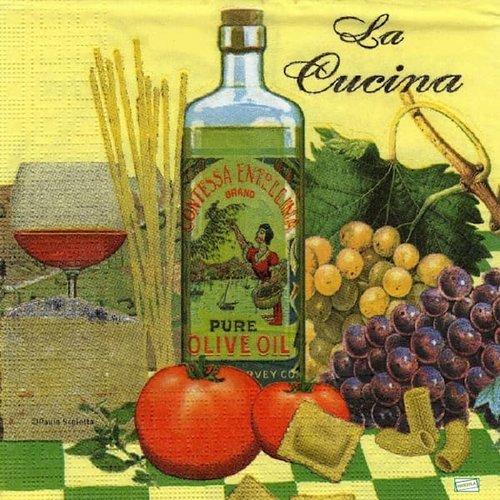 2 serviettes papier - cuisine -61