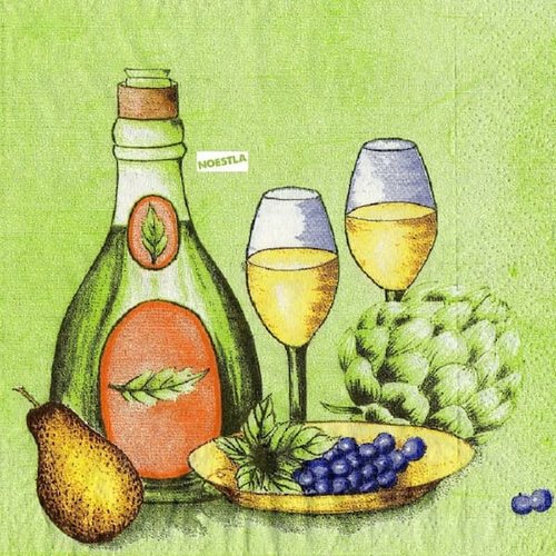 2 serviettes papier - cuisine -74