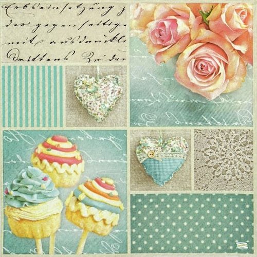 2 serviettes papier - cuisine -99