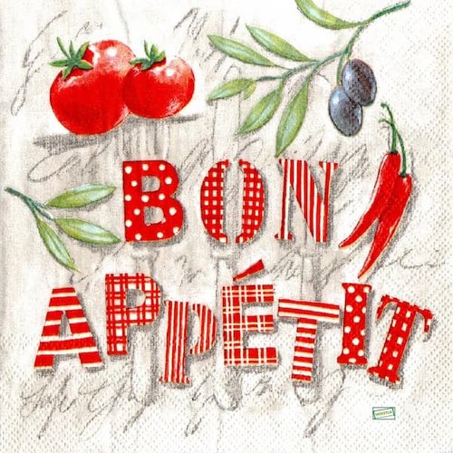 2 serviettes papier - cuisine -102
