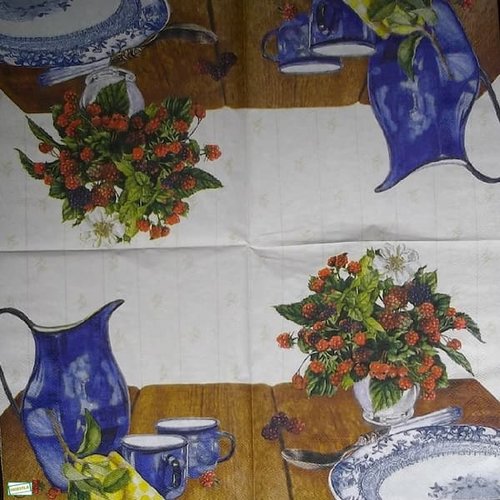 2 serviettes papier - cuisine -110