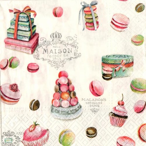 2 serviettes papier - cuisine -117