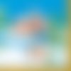 2 serviettes papier - paysage de neige- 4