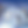 2 serviettes papier - paysage de neige- 51