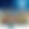 2 serviettes papier - paysage de neige- 56