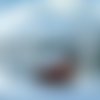 2 serviettes papier - paysage de neige- 61