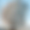 2 serviettes papier - paysage de neige- 69