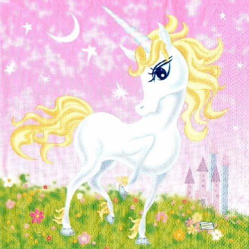 2 serviettes papier - les chevaux -51