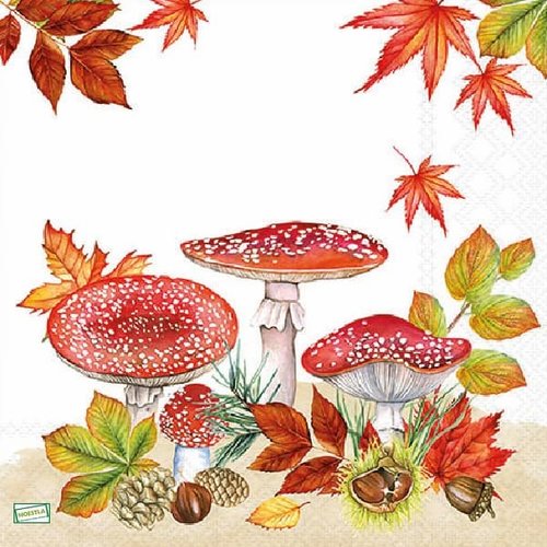 2 serviettes papier - légumes -22