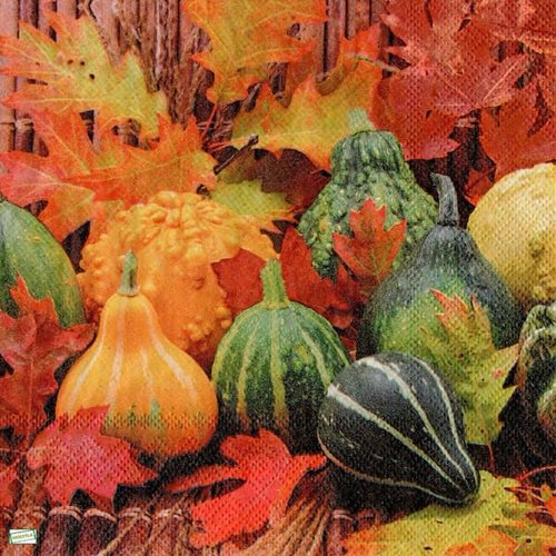 2 serviettes papier - légumes -59