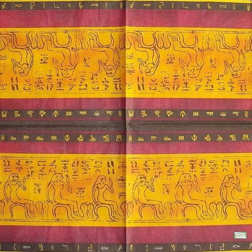 2 serviettes papier - afrique -44