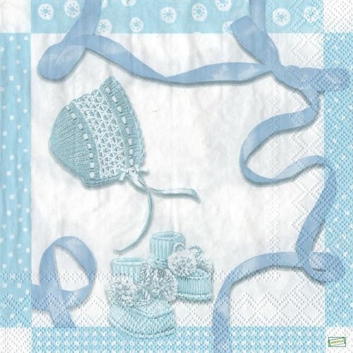 2 serviettes papier - les bébés -52