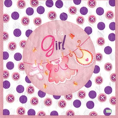 2 serviettes papier - les bébés -66