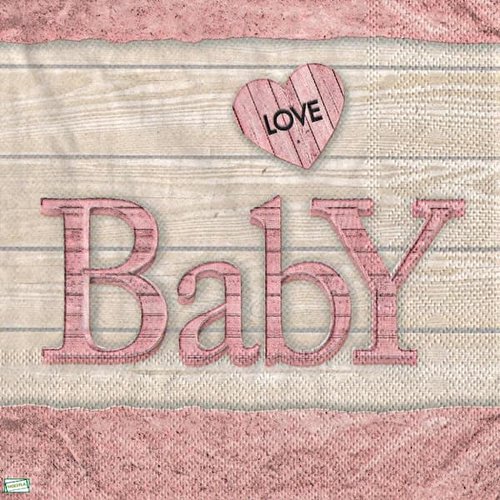 2 serviettes papier - les bébés -74