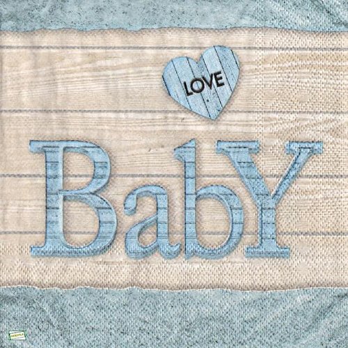 2 serviettes papier - les bébés -75