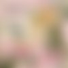 2 serviettes papier -roses pivoines-48