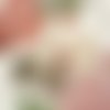 2 serviettes papier -roses pivoines-93
