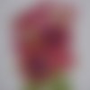 2 serviettes papier - coquelicots lavande -94