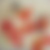 2 serviettes papier  - coquelicots lavande -96